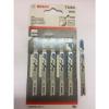 BOSCH JIG SAW BLADE T118A for Metal 1.1-1.50 mm. HSS Swiss Made pack sale (5pcs) #1 small image