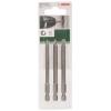 Bosch Screwdriver Bit Set with Standard Quality Drill Drivers 89mm 3 Pieces Pack #1 small image