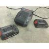 bosch 18v batteres and charger good working condition!!! #1 small image