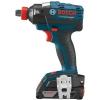 Bosch Impact Driver Kit Cordless 18 Volt Lithium-Ion Brushless 1/4 in. Hex #2 small image