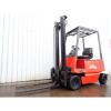 LINDE E16P. 3800mm LIFT. USED ELECTRIC FORKLIFT TRUCK. (3885) #2 small image