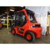 2005 LINDE H80D 17500 LB DIESEL FORKLIFT ENCLOSED HEATED CAB 3397 HOURS #9 small image