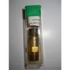 New Linde Brass Oxygen 1/4&#034; NPT to B 9/16&#034;-18 Reverse Flow Check Valve, 639112 #1 small image