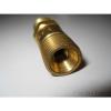 New Linde Brass Oxygen 1/4&#034; NPT to B 9/16&#034;-18 Reverse Flow Check Valve, 639112 #4 small image