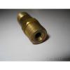 New Linde Brass Oxygen 1/4&#034; NPT to B 9/16&#034;-18 Reverse Flow Check Valve, 639112 #5 small image