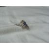 Sterling Silver Domed Filigree Top,Linde/Lindy Blue Star Sapphire Ring,Size 10.5 #5 small image