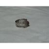 Sterling Silver Lattice Filigree,Linde/Lindy Ruby Star Sapphire Band Ring,Sz 8.5 #5 small image