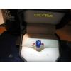 DARK BLUE LINDE STAR  RING WITH RUBY ACCENTS/SOLID STERLING SILVER #6.5 #1 small image
