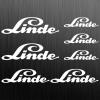 Linde old sticker forklift 7 Pieces #1 small image