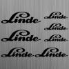 Linde old sticker forklift 7 Pieces #3 small image