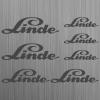Linde old sticker forklift 7 Pieces #7 small image