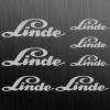 Linde old sticker forklift 7 Pieces #8 small image