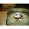 GEMINI 2 STONE LINDE STAR LT BLUE/PINK SAPPHIRE RING. .925 STERLING  SZ 6 &amp; MORE