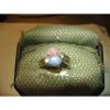 GEMINI 2 STONE LINDE STAR LT BLUE/PINK SAPPHIRE RING. .925 STERLING  SZ 6 &amp; MORE #6 small image