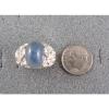 6+ CT PMP LINDE LINDY TRANS CEYLON BLUE STAR SAPPHIRE CREATED FF RING .925 SS #6 small image