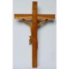 Großes Kruzifix Christuskreuz Holz Kreuz Eiche Korpus Linde geschnitzt 83 x 50cm #5 small image