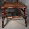 Antique German Sausage Turned Walnut Childs Chair Jenny Linde 1830 Photographers #3 small image