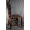 Antique German Sausage Turned Walnut Childs Chair Jenny Linde 1830 Photographers #8 small image