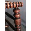 Antique German Sausage Turned Walnut Childs Chair Jenny Linde 1830 Photographers #10 small image