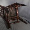 Antique German Sausage Turned Walnut Childs Chair Jenny Linde 1830 Photographers #11 small image