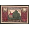 Notgeld Schwanebeck, 1921, 50 Pfennig, 1000 Jahre alte Linde