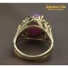 14K Yellow Gold Pink Linde Star Gem Solitaire Women&#039;s Ring Size 6 #11 small image