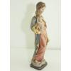 Skulptur Holz Linde Maria Madonna Mutter Gottes Jesus Kind H:38cm Handgeschnitzt #5 small image
