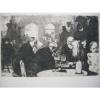 Wladimir Linde (1862-1940) Die Schachspieler Orig Radierung 1900 #1 small image