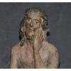 &#034;Christus in der Rast&#034;, ca. 1750, alte Fassung, Linde geschnitzt, 23 cm hoch #4 small image