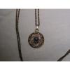 Vintage 12 Gold Filled Filigree,Linde/Lindy Blue Star Sapphire Pendant Necklace #3 small image