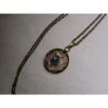 Vintage 12 Gold Filled Filigree,Linde/Lindy Blue Star Sapphire Pendant Necklace #6 small image