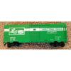HO scale Life-Like Products Linde Company Sliding Door Green Box Car Train #1 small image