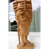 Kraxenträger  50cm, Linde natur Holzfigur ,Skulptur,  echte Holzschnitzerei , #1 small image