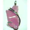 43.26ct Pink Linde Star Sapphire Crystal Rough in Sterling Silver Pendant Wrap #2 small image