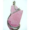 43.26ct Pink Linde Star Sapphire Crystal Rough in Sterling Silver Pendant Wrap #3 small image