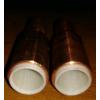 2 NOS ESAB Linde #8 MIG Nozzle Copper 998893 No. 8 for ST-23 and ST-23A Mig Gun #2 small image