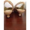 Susan van der Linde Marguerite Camel Leather Slingback Heel -39 1/2 Retail $695 #11 small image
