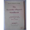 THE RECORDER PLAYER&#039;S HANDBOOK By Hans-Martin Linde SC #1 small image