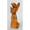 Engel Skulptur Holzfigur Linde handgeschnitzt Höhe 19 cm sehr ausdrucksvoll #5 small image