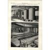 1890 Linde Refrigeration Works Shadwell Icemaking Tanks Ammonia Condensers #1 small image