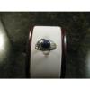 Vintage Linde Star Sapphire And Diamond Ring 9 x 7 mm 14k Solid Gold  10.4 Grams #10 small image