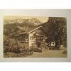 Garmisch , Gasthof Linde 1933, gelaufen, alte Ansichtskarte #1 small image