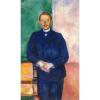 Max Linde in Sailing Outfit Munch Art Decor Fine Wall (No Frame) Canvas Print #1 small image