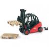 Linde Gabelstapler H30D mit 2 Paletten Spielzeug Fahrzeug Baustelle Kinder #2 small image