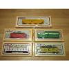 HO SCALE 5 CAR LOT - Life-Like LINDE,  B&amp;0 BOXCAR Chessie System Peabody Cargo #1 small image