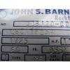 John S. Barnes Corp C6C17FZ5A Hydraulic Pump w/Leeson 1/2 HP Motor 115/208-230V #9 small image