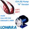 Lowara CEA AISI 316 Centrifugal Pump CEA370/5N/P 3KW 4HP 3x230/400V 50HZ Z1 #1 small image