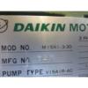 DAIKIN 3 PHASE INDUCTION MOTOR M15A1-3-30 PUMP V15A1R-40 CNC #2 small image