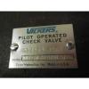 origin Vickers 591513 Hydraulic Pilot Operated Check Valve # F3-DGPC-06-DADB-51