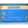 VICKERS KFDG5V 7 2C200N X VM U1 H1 12 HYDRAULIC CONTROL SOLENOID VALVE  NOS